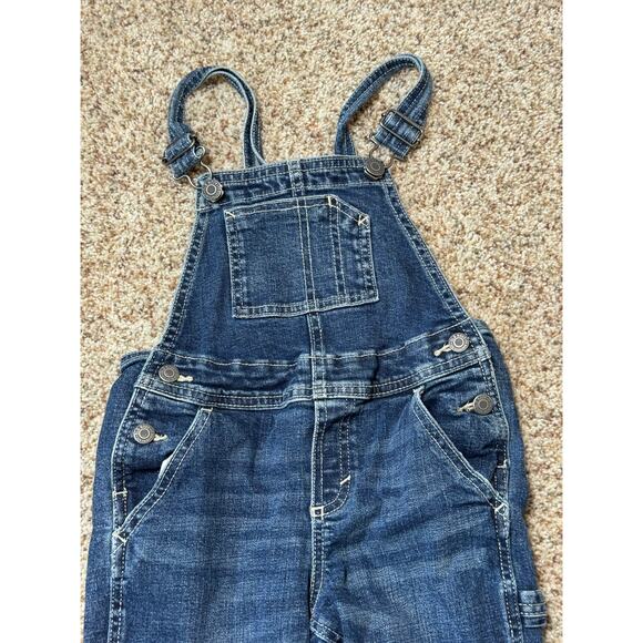 Boys Old Navy Carpenter style Deinm/Jean Overalls size 4T; Adjustable sizing; - Picture 10 of 11